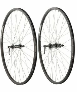 Alexrims Alex DH19 Black Road Bike Wheelset 32 Spokes Shimano Hubs QR Pair DT Swiss