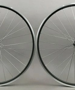 Mach1 Road Runner Black Road Bike Wheelset Shimano Tiagra Hubs 8 9 10 11 Speed
