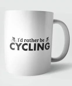By IWOOT I'd Rather Be Cycling Mug