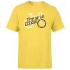 By IWOOT Tete De La Course Men's Yellow T-Shirt