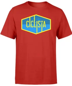 No Brand Ciclista Men's Red T-Shirt