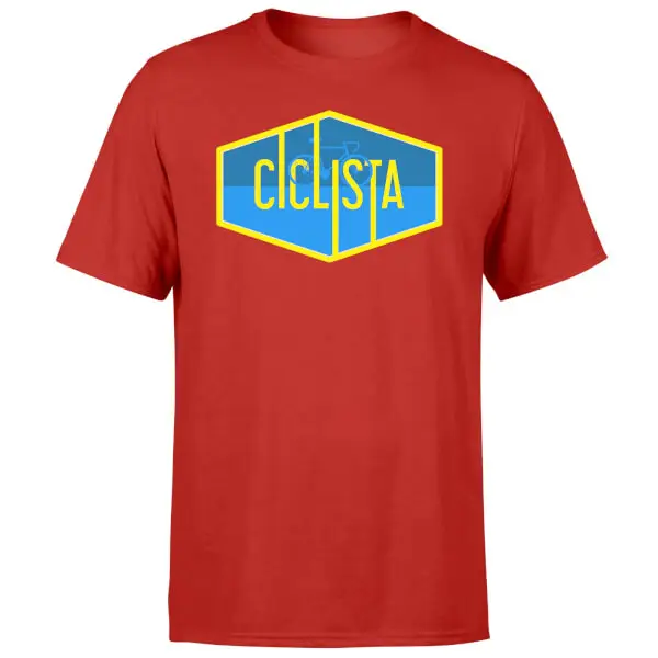 No Brand Ciclista Men's Red T-Shirt 1 No Brand Ciclista Men's Red T-Shirt