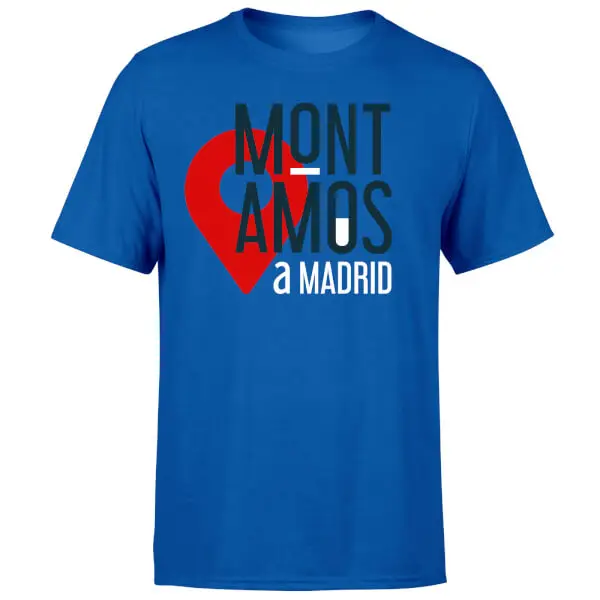No Brand Mont Amos A Madrid Blue T-Shirt 1 No Brand Mont Amos A Madrid Blue T-Shirt