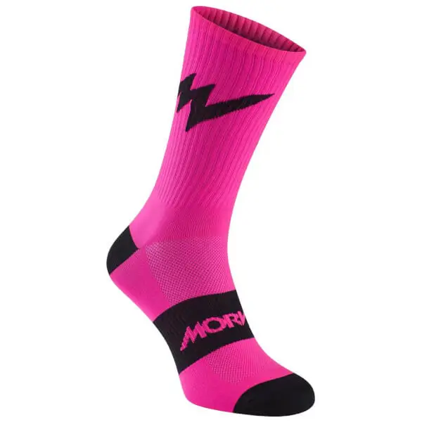 Morvelo Series Emblem Pink Socks 1 Morvelo Series Emblem Pink Socks