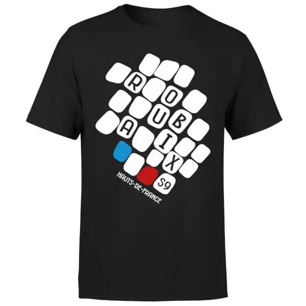 The Broom Wagon Roubaix Men's T-Shirt - Black