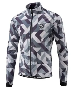 Morvelo Winter Attack Hydrologic Road Rain Jacket - Grey/White