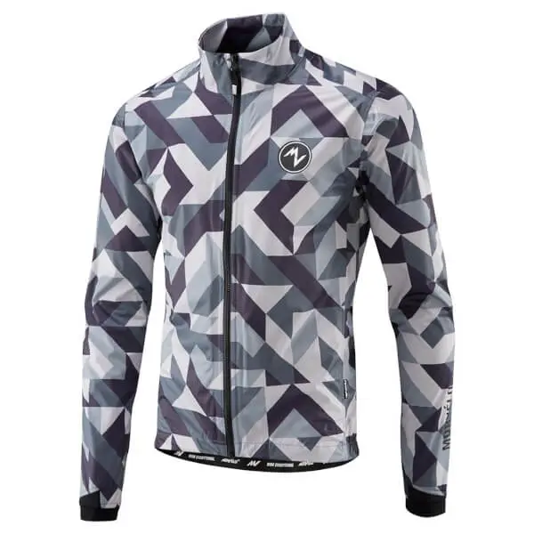 Morvelo Winter Attack Hydrologic Road Rain Jacket - Grey/White