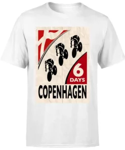 Mark Fairhurst Six Days Copenhagen Men's T-Shirt - White 9 Mark Fairhurst Six Days Copenhagen Men's T-Shirt - White -Zipp Sales 12181448 1334686485901846