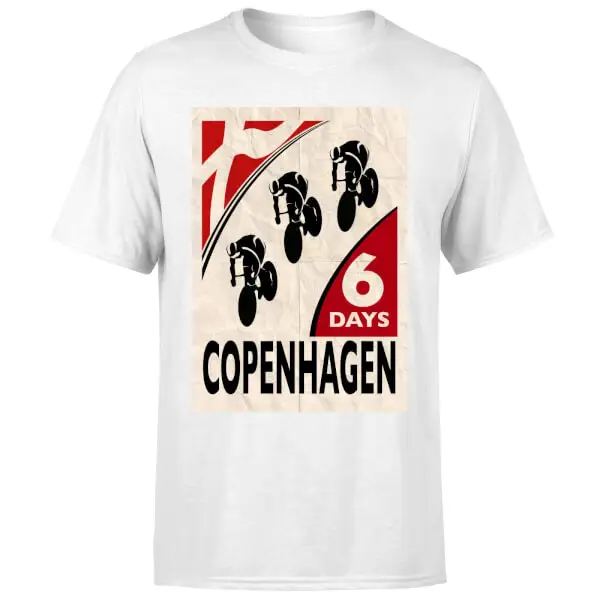Mark Fairhurst Six Days Copenhagen Men's T-Shirt - White 5 Mark Fairhurst Six Days Copenhagen Men's T-Shirt - White - Image 5