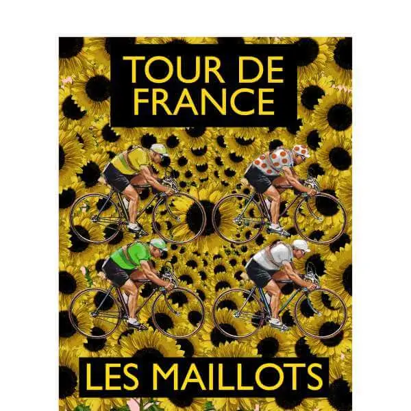 Mark Fairhurst TDF Les Maillots Men's T-Shirt - White 2 Mark Fairhurst TDF Les Maillots Men's T-Shirt - White - Image 2