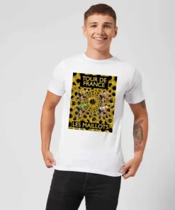 Mark Fairhurst TDF Les Maillots Men's T-Shirt - White 7 Mark Fairhurst TDF Les Maillots Men's T-Shirt - White -Zipp Sales 12181465 9864686485842692