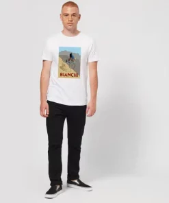 Mark Fairhurst Bianchi Men's T-Shirt - White -Zipp Sales 12181496 1254686485284374