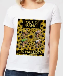 Mark Fairhurst TDF Les Maillots Women's T-Shirt - White