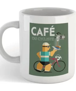 Mark Fairhurst Cafe Du Cycliste Mug