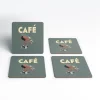 Decorsome Cafe Racer Coaster Set