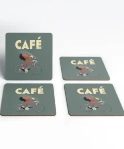 Decorsome Cafe Racer Coaster Set