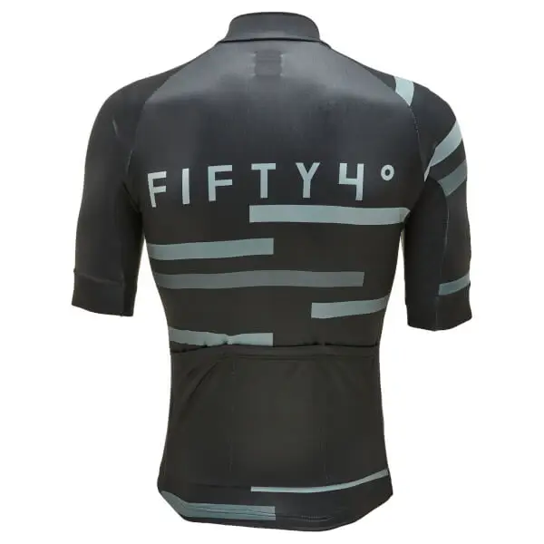 Fifty Four Degree Meso Classics Short Sleeve Jersey - Coal Black 2 Fifty Four Degree Meso Classics Short Sleeve Jersey - Coal Black - Image 2