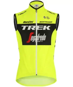 Santini Trek-Segafredo Training Fine Light Wind Vest