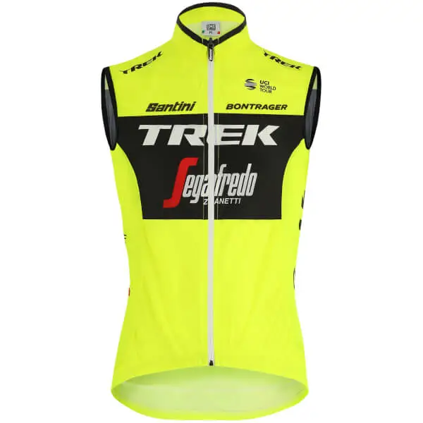 Santini Trek-Segafredo Training Fine Light Wind Vest