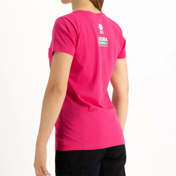 Sportful Women's Bora Hansgrohe Ride Hard Stay Humble T-Shirt 4 Sportful Women's Bora Hansgrohe Ride Hard Stay Humble T-Shirt - Image 4
