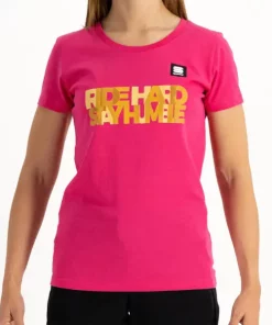Sportful Women's Bora Hansgrohe Ride Hard Stay Humble T-Shirt