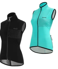 Santini Women's Guard Nimbus Rain Gilet