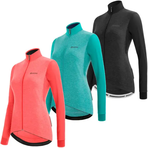 Santini Women's Colore Puro Long Sleve Jersey