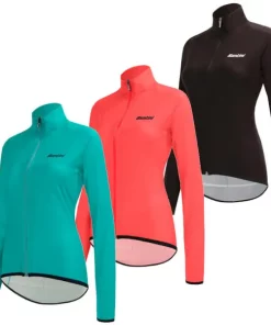 Santini Women's Nebula Puro Pocketable Wind Jacket