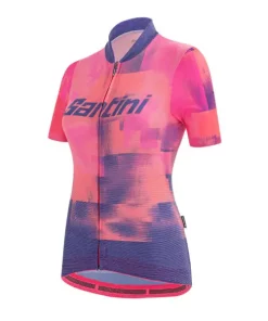 Santini Women's Indoor Forza Short Sleve Jersey