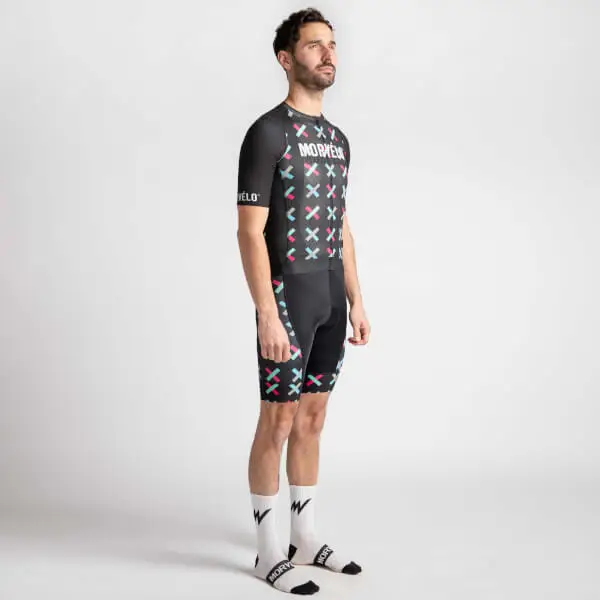 Morvelo Nth Series Kriss Kross Bib Shorts 2 Morvelo Nth Series Kriss Kross Bib Shorts - Image 2