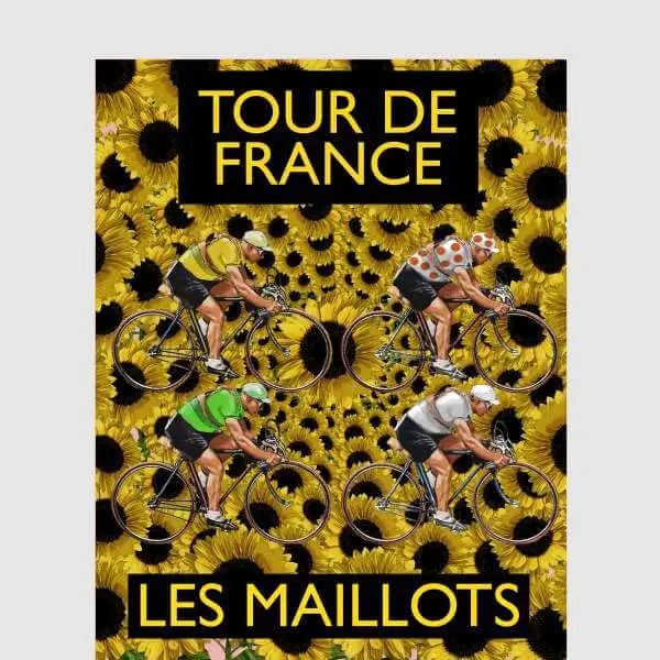 Mark Fairhurst TDF Les Maillots Hoodie - Grey 2 Mark Fairhurst TDF Les Maillots Hoodie - Grey - Image 2