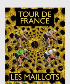 Alternative view of Mark Fairhurst TDF Les Maillots Men's T-Shirt - Grey