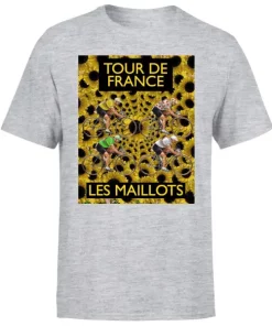 Mark Fairhurst TDF Les Maillots Men's T-Shirt - Grey