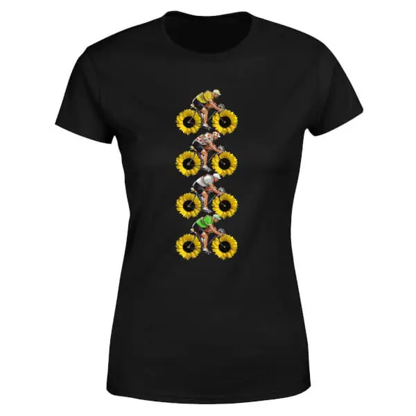 Mark Fairhurst Tournesol Riders Women's T-Shirt - Black 1 Mark Fairhurst Tournesol Riders Women's T-Shirt - Black