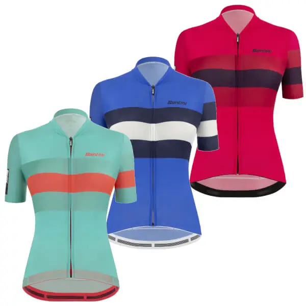 Santini Womens Eco Sleek Bengal Jersey 1 Santini Womens Eco Sleek Bengal Jersey