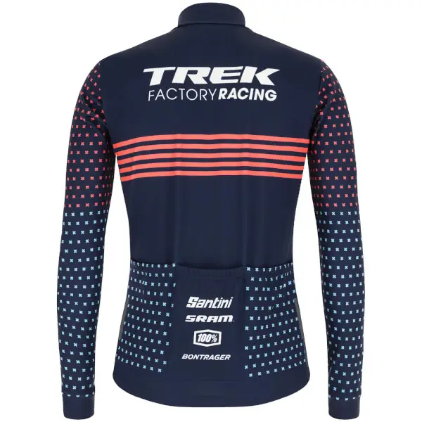 Santini Trek Factory Racing CX Replica Long Sleeve Jersey 3 Santini Trek Factory Racing CX Replica Long Sleeve Jersey - Image 3