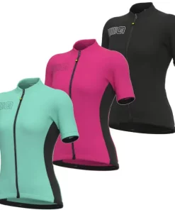 Alé Ale Womens Solid Colour Block Short Sleeve Jersey