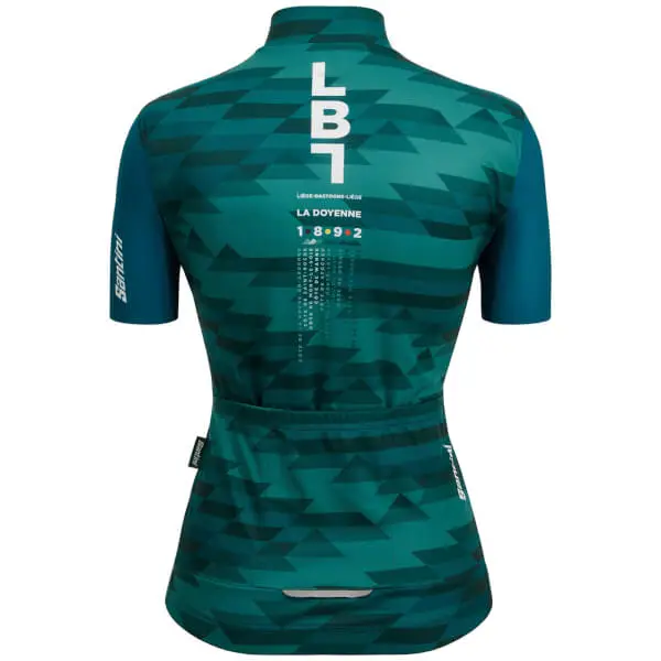 Santini Classics Collection Womens Liege Bastogne Liege Jersey - Image 3