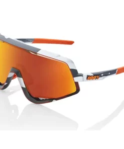 100% Glendale Sunglasses With HiPER Red Multilayer Lens - Soft Tact Grey Camo