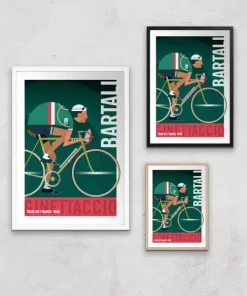 Little James Arnold Gino Bartali Giclee Art Print 4 Little James Arnold Gino Bartali Giclee Art Print -Zipp Sales 13810313 1154953726790104