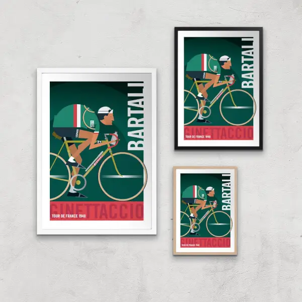 Little James Arnold Gino Bartali Giclee Art Print 2 Little James Arnold Gino Bartali Giclee Art Print - Image 2