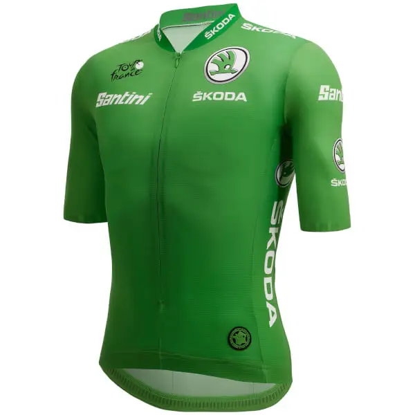 Santini Tour De France Sprinters Jersey 2 Santini Tour De France Sprinters Jersey - Image 2