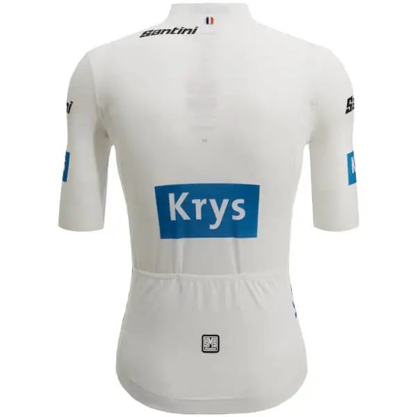 Santini Tour De France Young Rider Jersey 3 Santini Tour De France Young Rider Jersey - Image 3