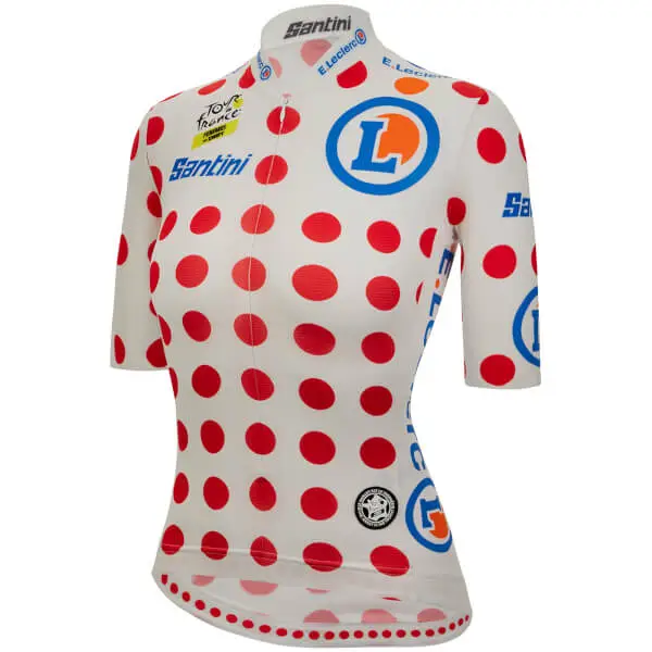 Santini Tour De France Femme Avec Zwift KOM Jersey - Image 2