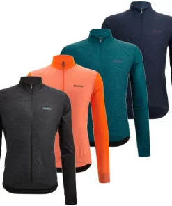 Santini Colore Puro Thermal Jersey
