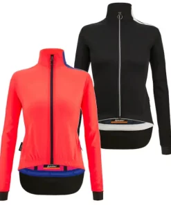 Santini Women's Vega Hooded Multi Jacket