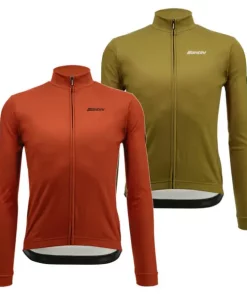 Santini Gravel Core Thermal Long Sleve Jersey