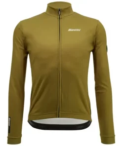 Alternative view of Santini Gravel Core Thermal Long Sleve Jersey