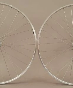 H Plus Son H + PLUS SON TB14 Silver MICHE Track Hubs Fixed Gear Wheels Wheelset FX/FX 32H