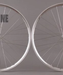 H Plus Son H + Plus Son Archetype Polished Silver Rims Track Wheelset 32h